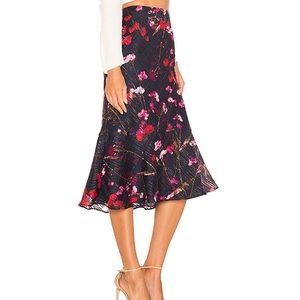 x REVOLVE House Of Harlow Portia Midi Skirt Large